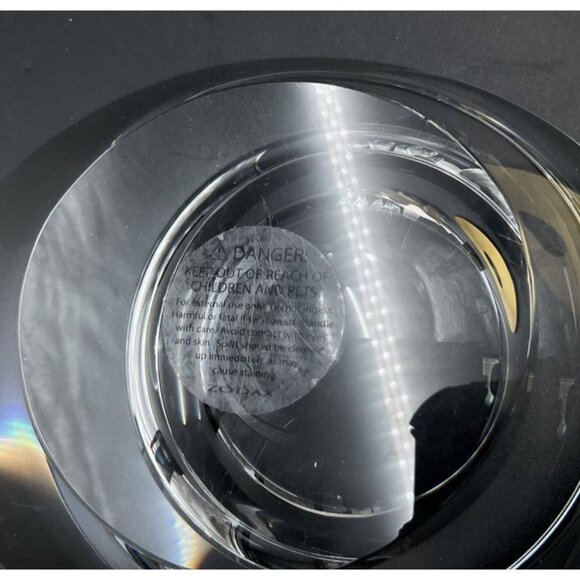 Zodax Dream Crystal Edition Aroma Diffuser Porcelain White Flower 7"L - Picture 7 of 8